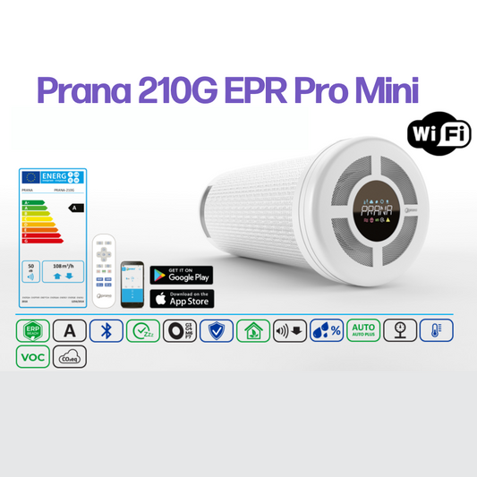 PRANA 210G ERP PRO-mini Recuperator
