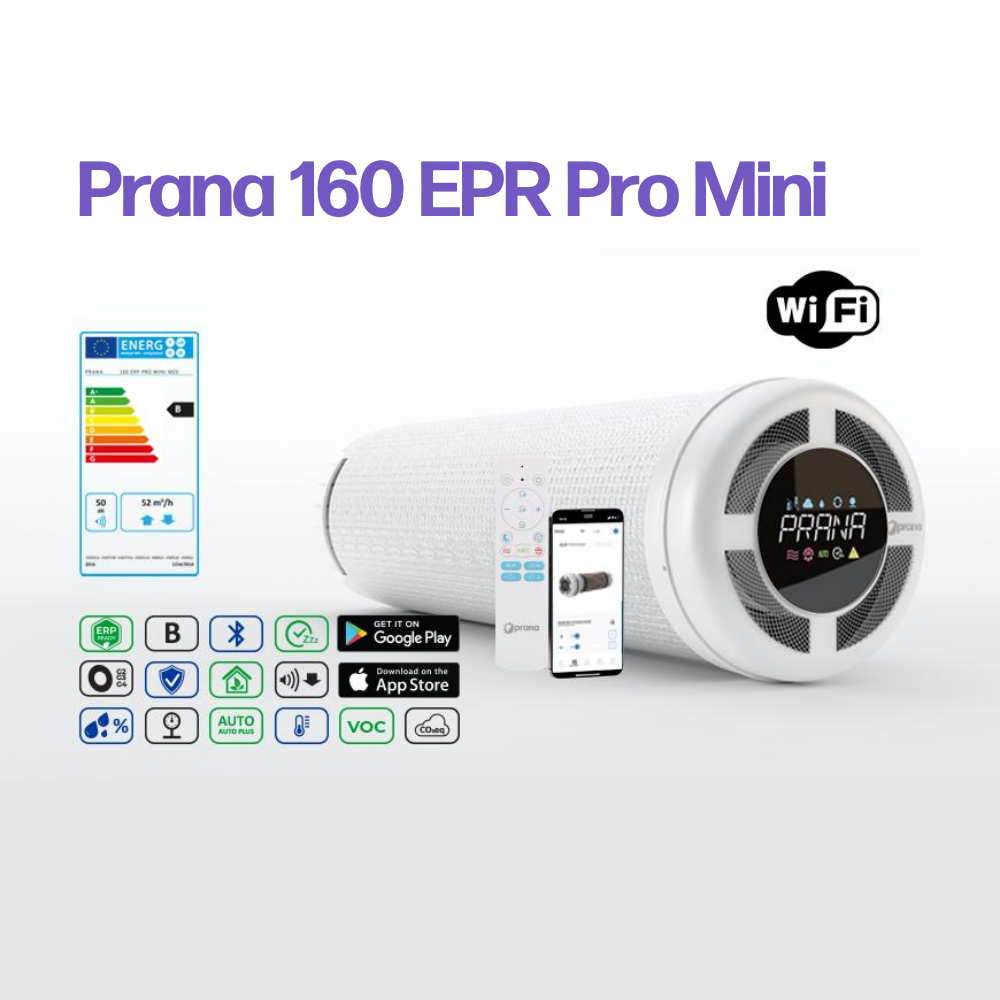 PRANA 160 ERP PRO-mini Recuperator