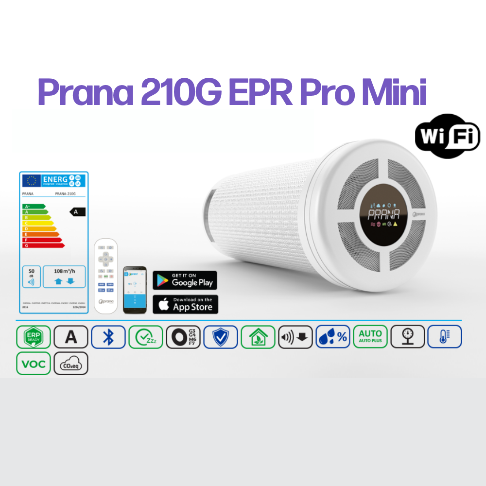 PRANA 210G ERP PRO-mini Recuperator