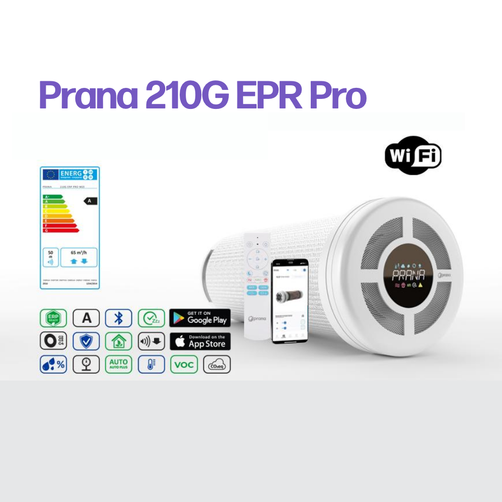PRANA 210 G ERP PRO Recuperator