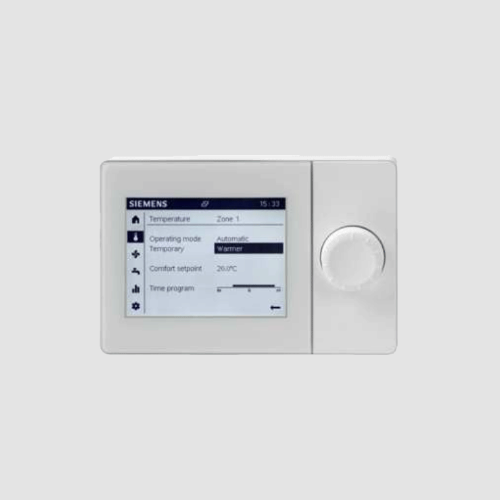 Room controller (expanded, wired, with humidity sensor)